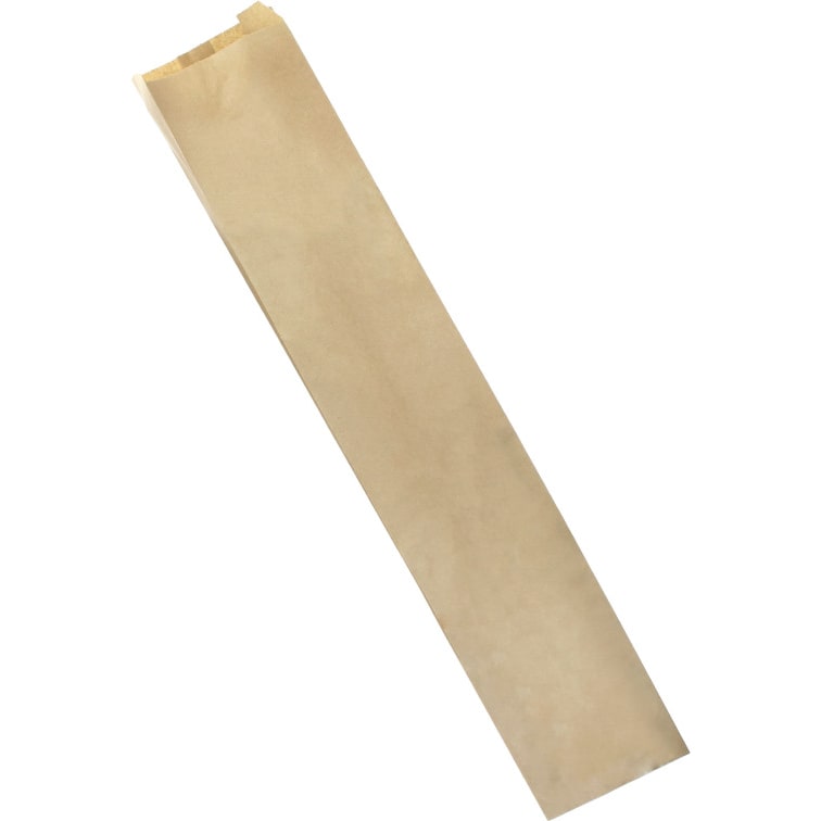 MONOUSO - Sacchetto di Carta Kraft 9+5x24cm (1.000 Pezzi)