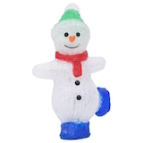 thumbnail of vidaXL Kerstfiguur sneeuwman LED binnen en buiten 30 cm acryl