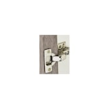 thumbnail of COSTWAY 180 cm keukenkast met werkblad, dressoir met 4 verstelbare planken en kabelopeningen (wit)