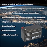 thumbnail of BLEI AKKU BATTERIE 12V 7,2Ah kompatibel GEL 7,0Ah 7Ah für KINDERAUTO LADER