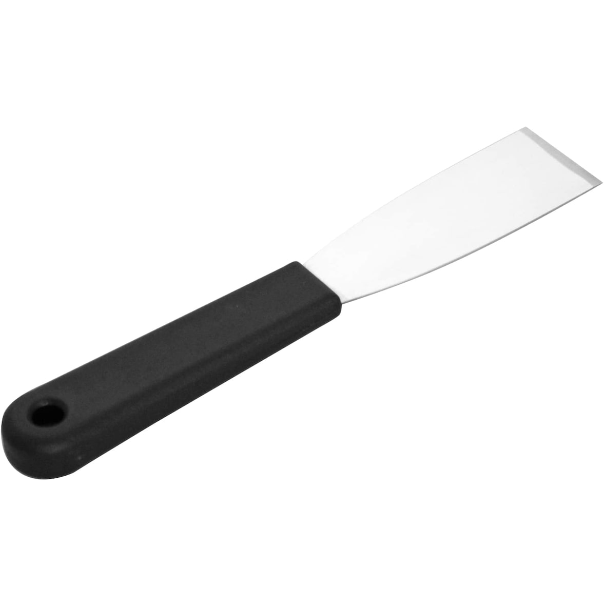 Schneider - Spachtel, Edelstahl 40 mm, Kunststoffgriff schwarz (PP)