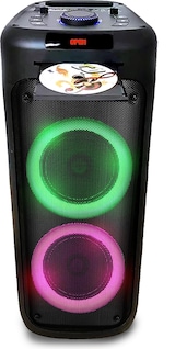 thumbnail of Enceinte DJ 1000W Lumineuse Lecteur CD Inovalley MS06-CD-XXL - Bluetooth 5.0 USB - Karaoké, RADIO FM LIGHT OVNI, Soirée, Fête