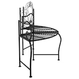 thumbnail of vidaXL Boombank 150 cm zwart staal