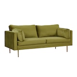thumbnail of Boom Sofa 3 Personen velour grün.