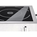 thumbnail of METRO Professional Piano cottura a induzione GIC3500, acciaio inox / vetroceramica, 32.9 x 41.3 x 9.9 cm, 3500 W, 11 livelli di potenza, argento