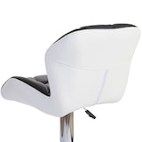 thumbnail of Barhocker HWC-A92, Barstuhl Tresenhocker, höhenverstellbar Kunstleder ~ schwarz