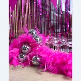 thumbnail of LED Lichterkette Discokugel silber