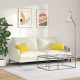 thumbnail of vidaXL Sofakissen 2 pcs Helles Gelb 50 x 30 cm Stoff