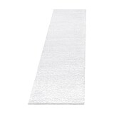 thumbnail of Teppich Hochflor Shaggy Uni Style Polypropylen Wohnzimmer Weiß Läufer 80x250 | Kadima Design