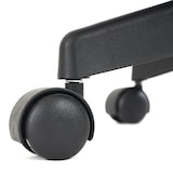 thumbnail of Cadeira de escritório profissional Seattle, cadeira giratória executiva, capacidade de carga de 150 kg, imitação de pele ~ preto com apoios de braços