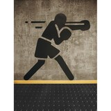 thumbnail of Estera Antideslizante Suelo de Caucho Goma 3mm | 1 metro de ancho | Suelo Circulos | 4x 1 m Punto Redondo -