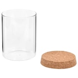 thumbnail of vidaXL Opbergpotten met kurken deksel 6 st 650 ml glas