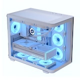 thumbnail of AEROCOOL ADVANCED TECHNOLOGIES Geh Midi P500C-G-WT-v1 o.N. Full Tempered Glas Wh - Gehäuse