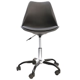 thumbnail of Set de 2 Sillas de Oficina con Ruedas CMP IBERICA en color Negro
