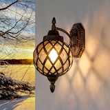 thumbnail of Wandlampe Außen in Kupfer antik IP44 Vintage