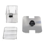 thumbnail of Helloshop26 - Friteuse acier inox 1 bac 8 litres cuve amovible thermostat EGO professionnelle  3614006