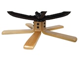 thumbnail of Relaxsessel M56, Fernsehsessel TV-Sessel mit Hocker Ottomane, Kunstleder Eukalyptus Holz FSC®-zertifiziert ~ schwarz