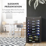 thumbnail of Klarstein Vinomatica 36 Uno Weinkühlschrank 95l Touch-Bedienfeld 85W 4-18 °C Schwarz