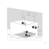 thumbnail of Seniorendusche und Sitzwanne Kombination Wanne mit Tür S08D-TH-B-L 110x68x205cm