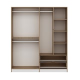 thumbnail of Armario Elina-7926 dore 160x198.6x40 cm