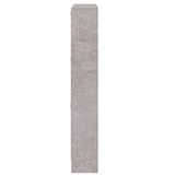 thumbnail of vidaXL Schuhschrank Betongrau 59x17x108 cm Holzwerkstoff