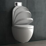 thumbnail of Alpenberger WC mit WC-Sitz Soft-Close - Spülrandlos mit Lotuseffekt - Toilette Bad