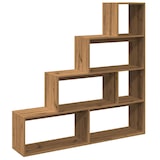 thumbnail of vidaXL Kamerscherm / boekenkast 143,5x29x143,5 cm hout artisanaal eik