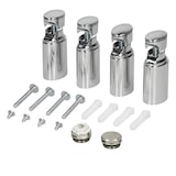 thumbnail of ECD Germany Badheizkörper 500×1500 mm Chrom, gebogen, Seitenanschluss