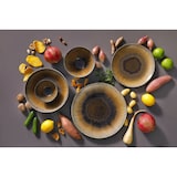 thumbnail of Palmer Serviesset Cecil Stoneware 6-persoons 24-delig Bruin