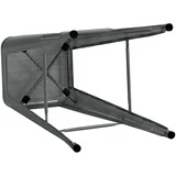 thumbnail of CHEFGASTRO Barhocker PALM BEACH HxBxT 77x43x43cm Metall Grau Barstuhl
