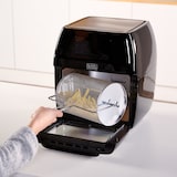 thumbnail of Black+Decker Heissluftfritteuse BXAFO1200E, 1700W, Kapazität von 12 l, 8 Programme, Timer bis 6 Stunden, Umfangreiches Zubehör, Antihaftbeschichtung