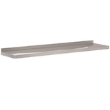 thumbnail of Estante de pared Combisteel Rfs con soportes incluidos, fabricado en acero inoxidable AISI 430, 600x300x36 mm