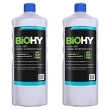 thumbnail of BiOHY Glas- und Oberflächenreiniger (2x1l Flasche) | Konzentrat | Universalreiniger | Intensiv & Nachhaltig reinigender Automatenreiniger