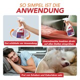 thumbnail of FUTUM 6x5L Schabenspray / Kakerlakenspray bekämpft Insekten, Eier, Larven, Insektenspray ohne Biozide auf Wasserbasis,  Sofortwirkung ohne Flecken