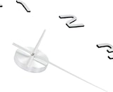 thumbnail of Décoshop26 - 3D-Wanduhr modernes Design 100 cm XXL Silber DEC022265 DEC022265