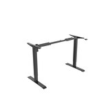 thumbnail of Schreibtischunterteil höhenverstellbar Schreibtisch Schreibtischbeine Schreibtischfuß Büromöbel Büroausstattung Bürozubehör schwarz Jet-Line