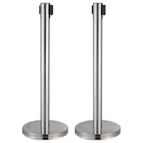 thumbnail of Poteaux de guidage à sangle chromé