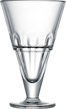 Arcoroc 43121 Lot De 6 Coupes à Glace En Verre Transparent 380 Ml - Parfaites Pour Desserts Élégants