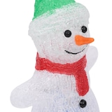 thumbnail of vidaXL Kerstfiguur sneeuwman LED binnen en buiten 30 cm acryl