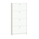thumbnail of Escape Schuhschrank mit 4 Klappen Breite 75 cm, Höhe 148 cm weiss.