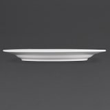thumbnail of Olympia Whiteware witte borden met brede rand 28cm (6 stuks)