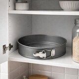 thumbnail of Springform 26 cm mit Flachboden aus Stahlblech Backform