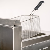 thumbnail of Romux® Friteuse À Gaz Butane Professionnelle 18 Litres Simple de Table | Friteuse en Acier Inoxydable avec Robinet de Vidange 3000 W