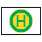 thumbnail of Aufkleber Haltestelle Symbol A5 (148x210mm)