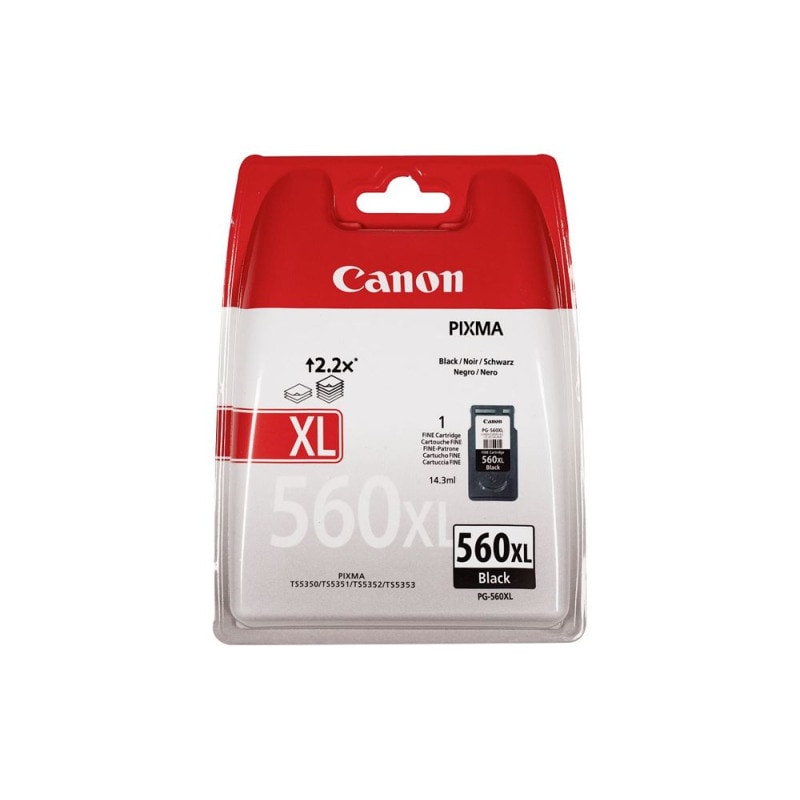 Cartouche D Encre Canon Pg 560 Noir Xl