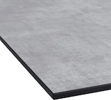 thumbnail of Outdoor Gastro Stehtisch HPL Compact Premium | 70x70 cm Beton Grau | mit Edelstahl Fußrasten