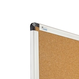 thumbnail of Rocada pizarra de corcho con marco de aluminio 120x240cm (2400x1200mm)