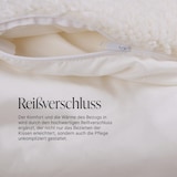 thumbnail of Lammflor Kassettendecke 135x200 cm inkl. 40x80cm Kissen