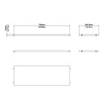 thumbnail of Base Regal 2 lose Regale 75,5x26,5, Eichendekor.