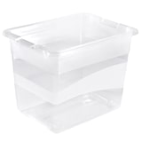 thumbnail of Keeeper - Cornelia Set di 2 Cubi Portaoggetti in Plastica con Coperchio 24L in Colore Trasparente